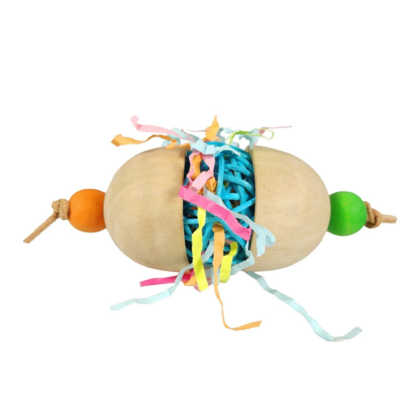 A & E Cages Happy Beaks Hatchling Foot Bird Toy 1ea A & E Cages