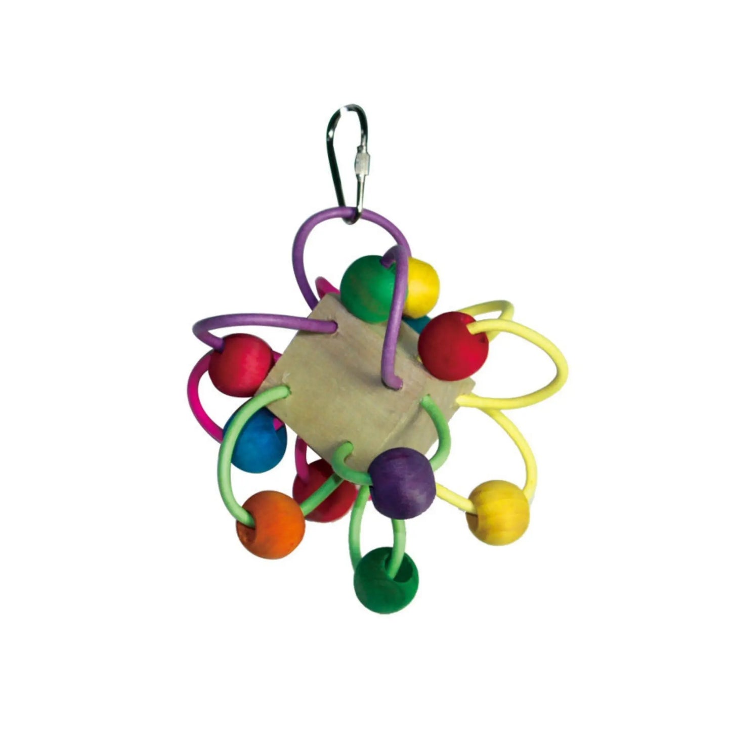 A & E Cages Happy Beaks Tweeting Tally Cruncher Bird Toy 1ea A & E Cages