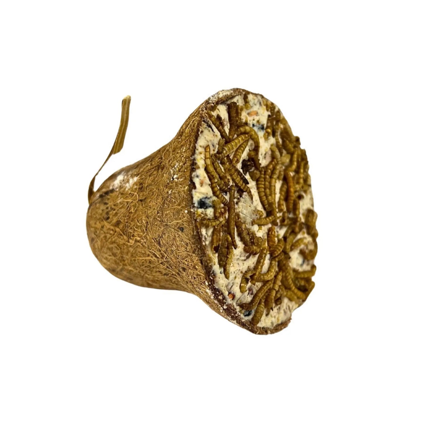 A & E Cages Garden & Fun Coconut Fiber Suet Bell Bird Treat 1ea/250 g A & E Cages