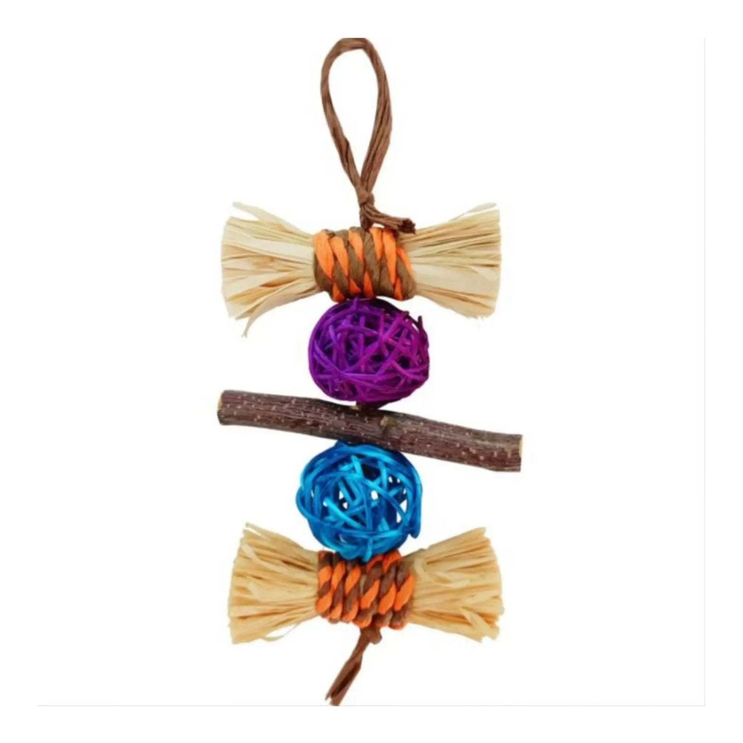 A & E Nibbles-Silly-Straw-Bundles-Hanging-Chew A & E Cages