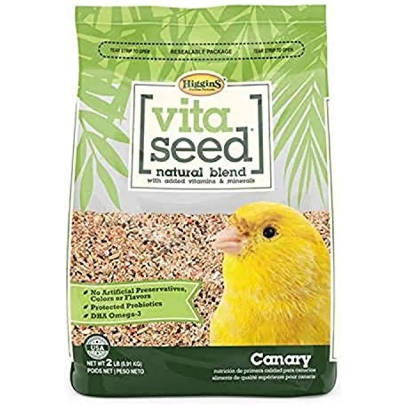 Vita Seed Natural Blend Canary 2 Lb Higgins
