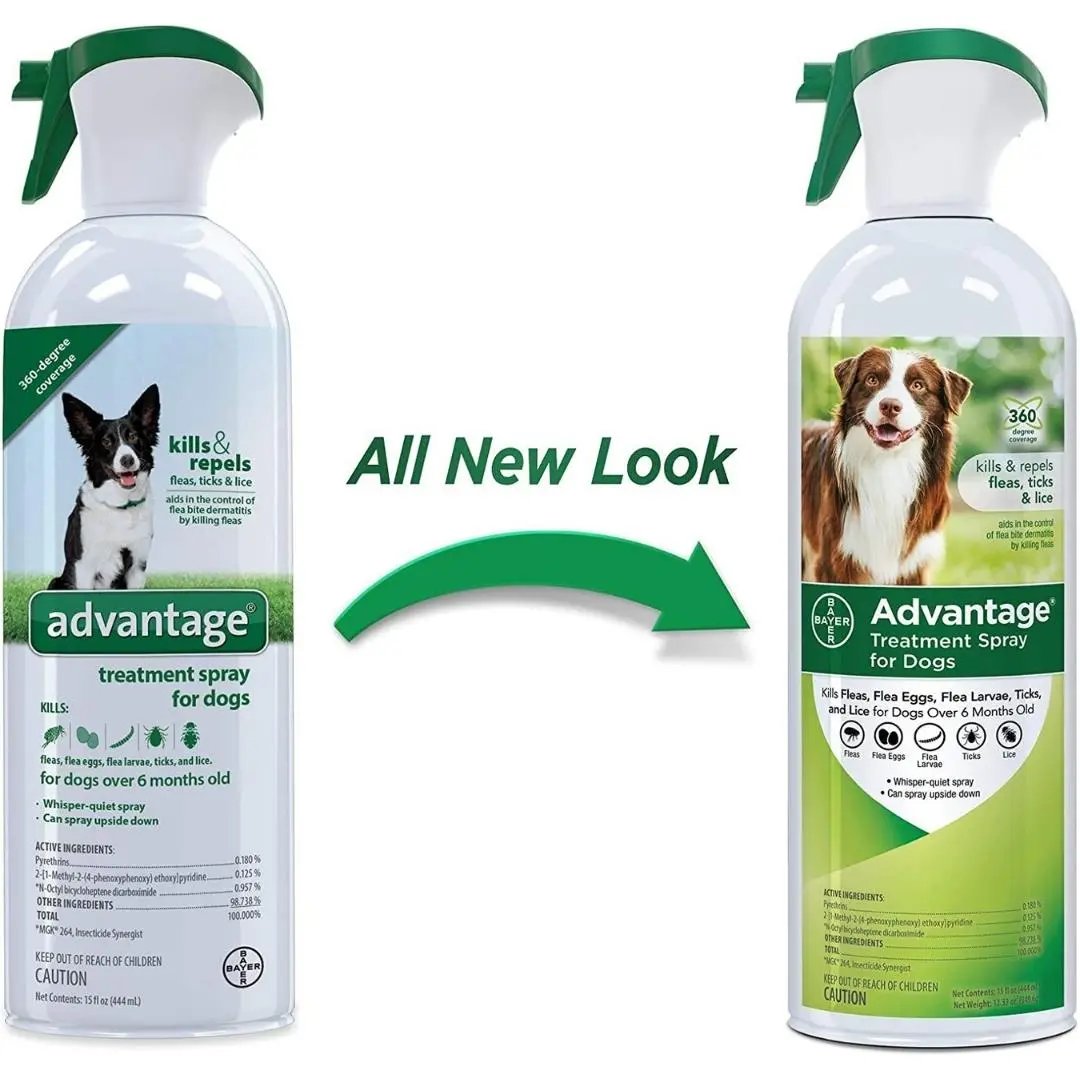 Advantage Dog Treatment Spray 15oz. (3pack) Elanco