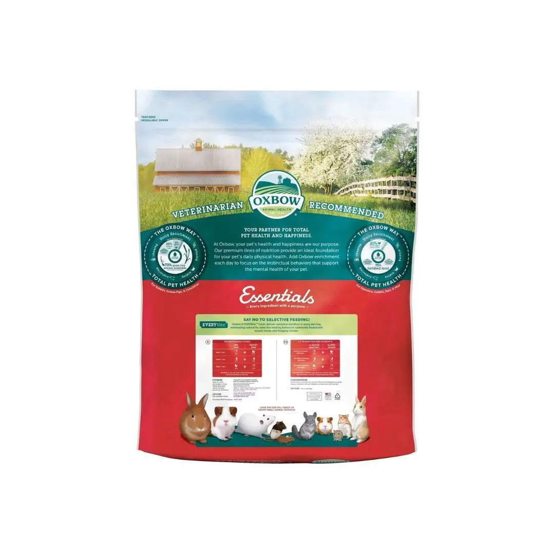 Oxbow Animal Health Essentials Hamster & Gerbil Food 1ea/15 lb Oxbow