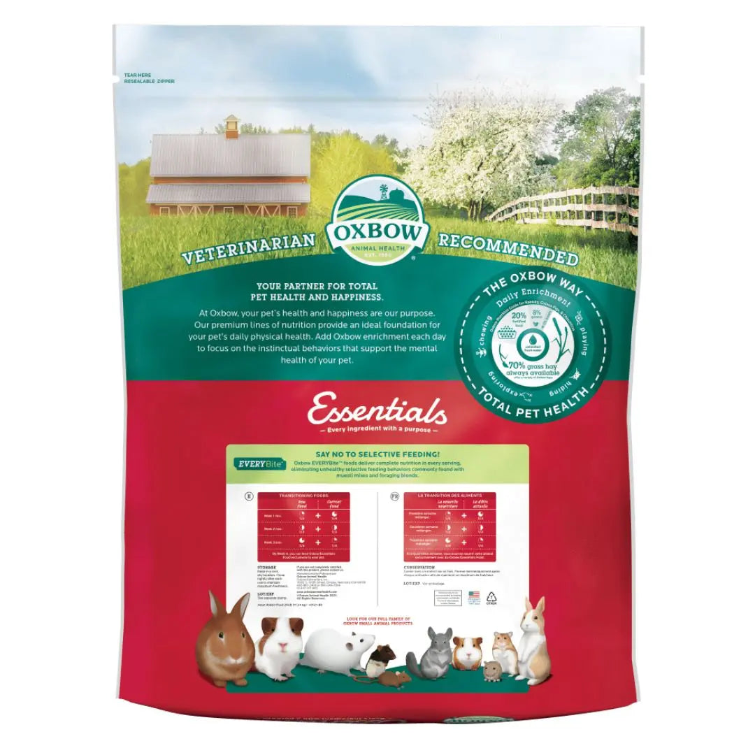 Oxbow Animal Health Essentials Adult Rabbit Food 1ea/25 lb Oxbow