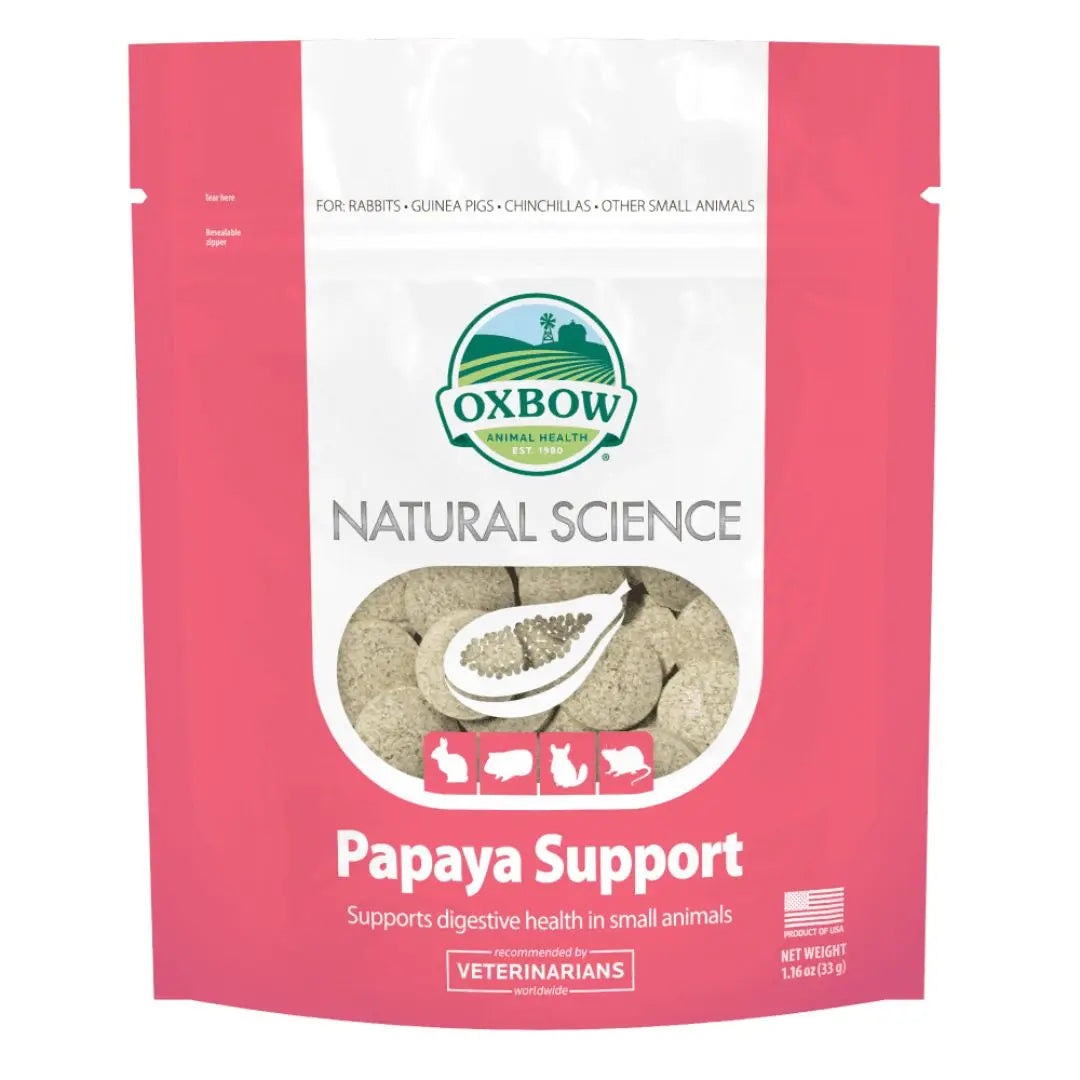 Oxbow Animal Health Natural Science Small Animal Papaya Support Supplement 1ea/1.16 oz Oxbow