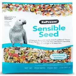 ZuPreem Sensible Seed Bird Food Parrots & Conures 1ea/2 lb Discontinued