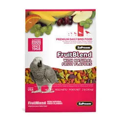 ZuPreem FruitBlend Bird Food Parrots & Conures 1ea/2 lb Discontinued
