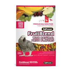 ZuPreem FruitBlend Bird Food Parrots & Conures 1ea/3.5 lb Discontinued