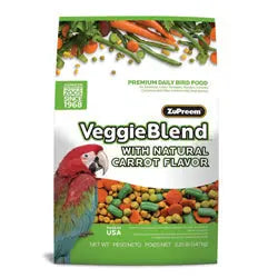 ZuPreem VeggieBlend Bird Food Parrots & Conures 1ea/3.25 lb Discontinued