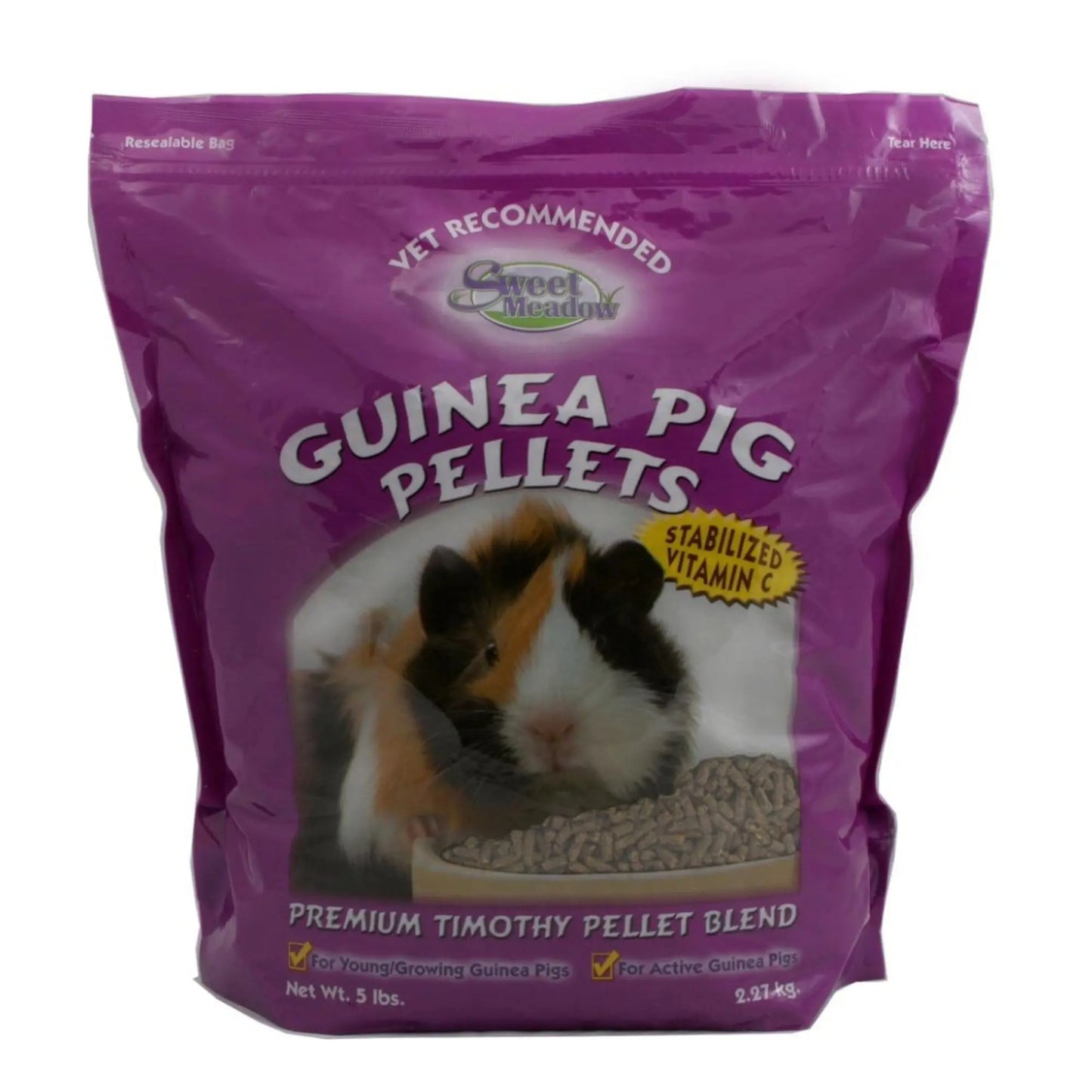 Sweet Meadow Farm Guinea Pig Pellets Original Blend 4ea/10 lb Sweet Meadow Farms