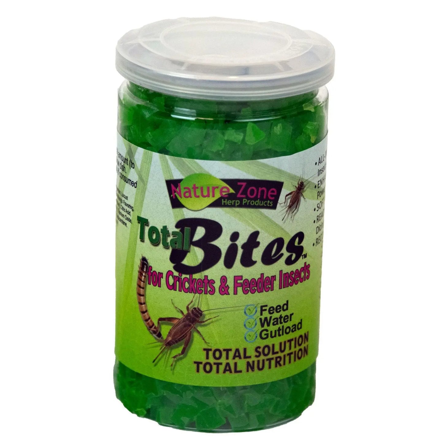 Nature Zone Cricket Total Bites with Spirulina 1ea/10oz. Nature Zone