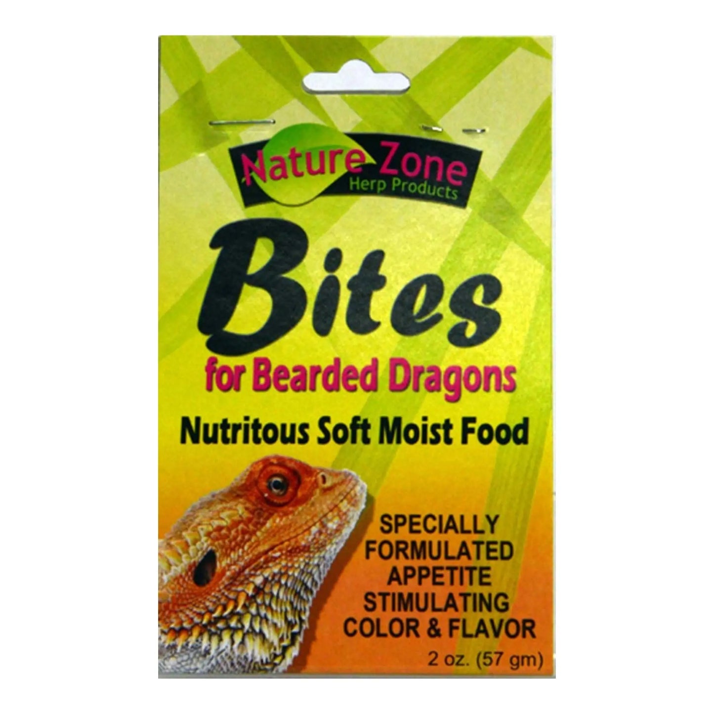 Nature Zone Bearded Dragons Bites Gel Food 1ea/2oz. Nature Zone