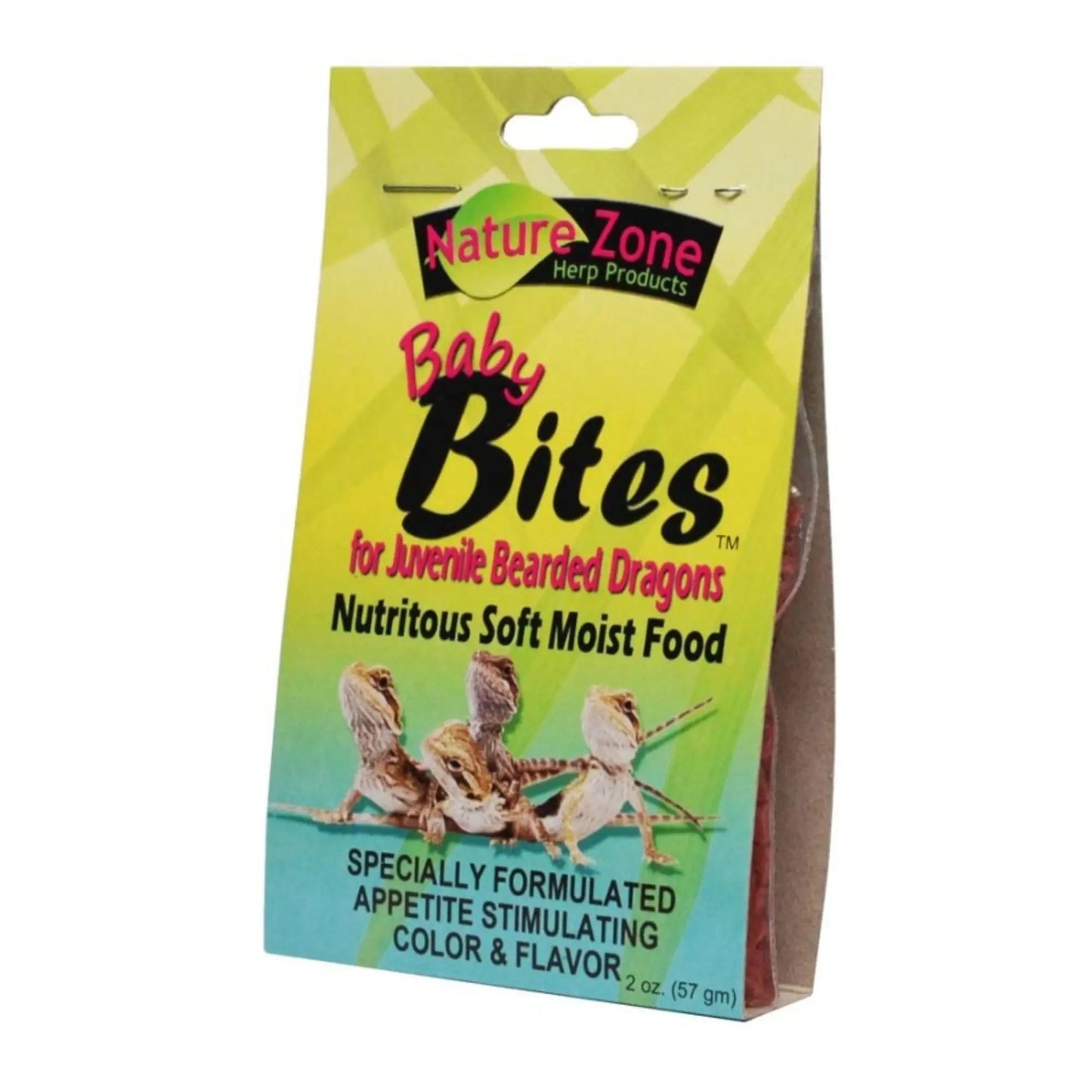 Nature Zone Bearded Dragon Baby Bites Gel Food 1ea/2oz. Nature Zone