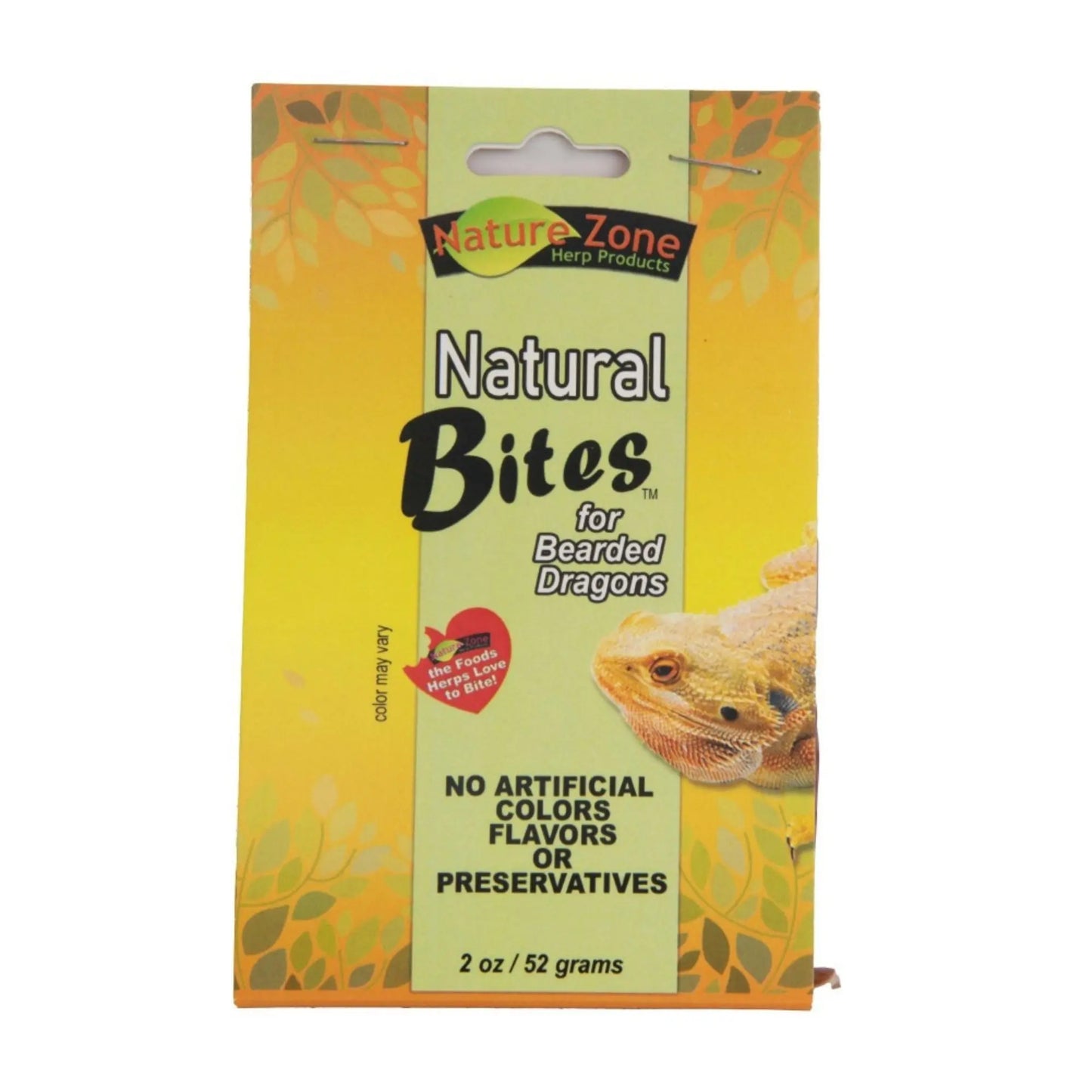 Nature Zone Natural Bites for Bearded Dragons 1ea/2oz. Nature Zone