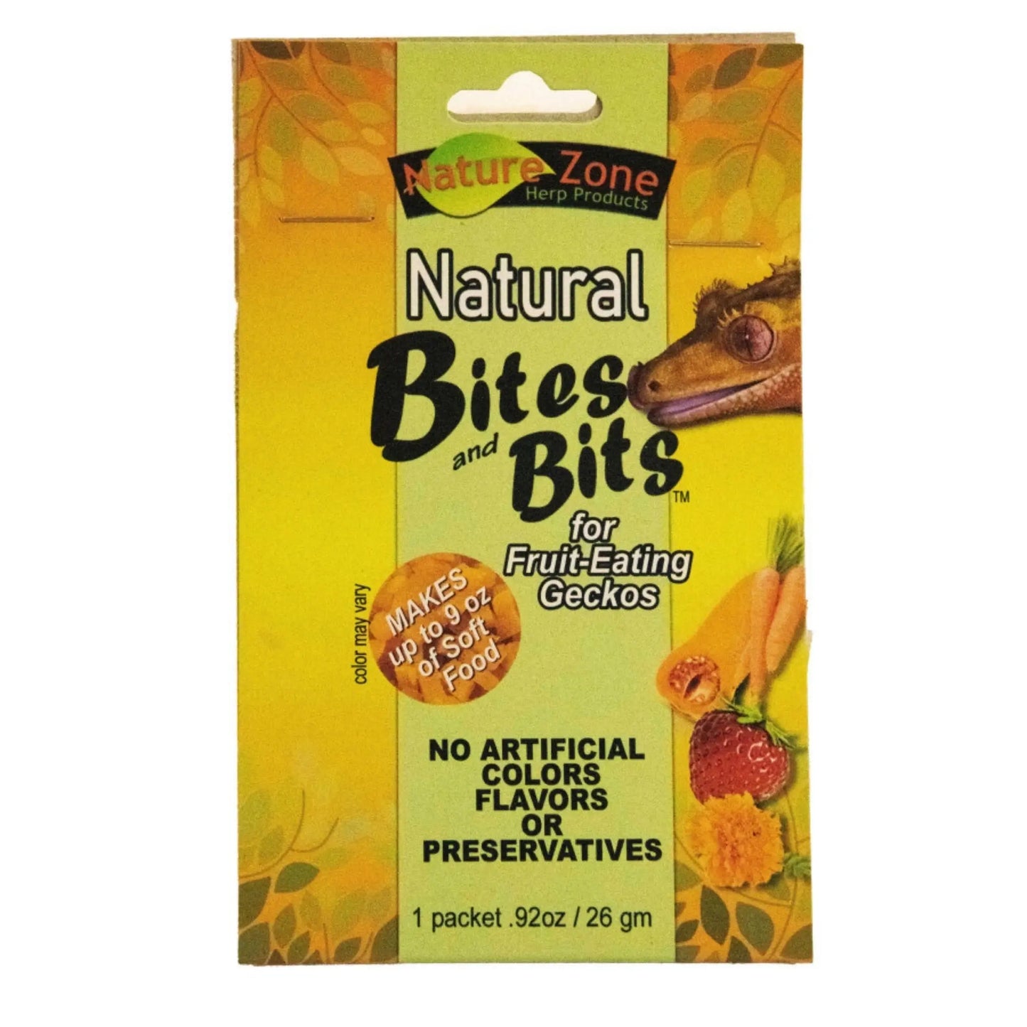 Nature Zone Natural Bites & Bits for Fruit-Eating Geckos 1ea/.92oz. Nature Zone