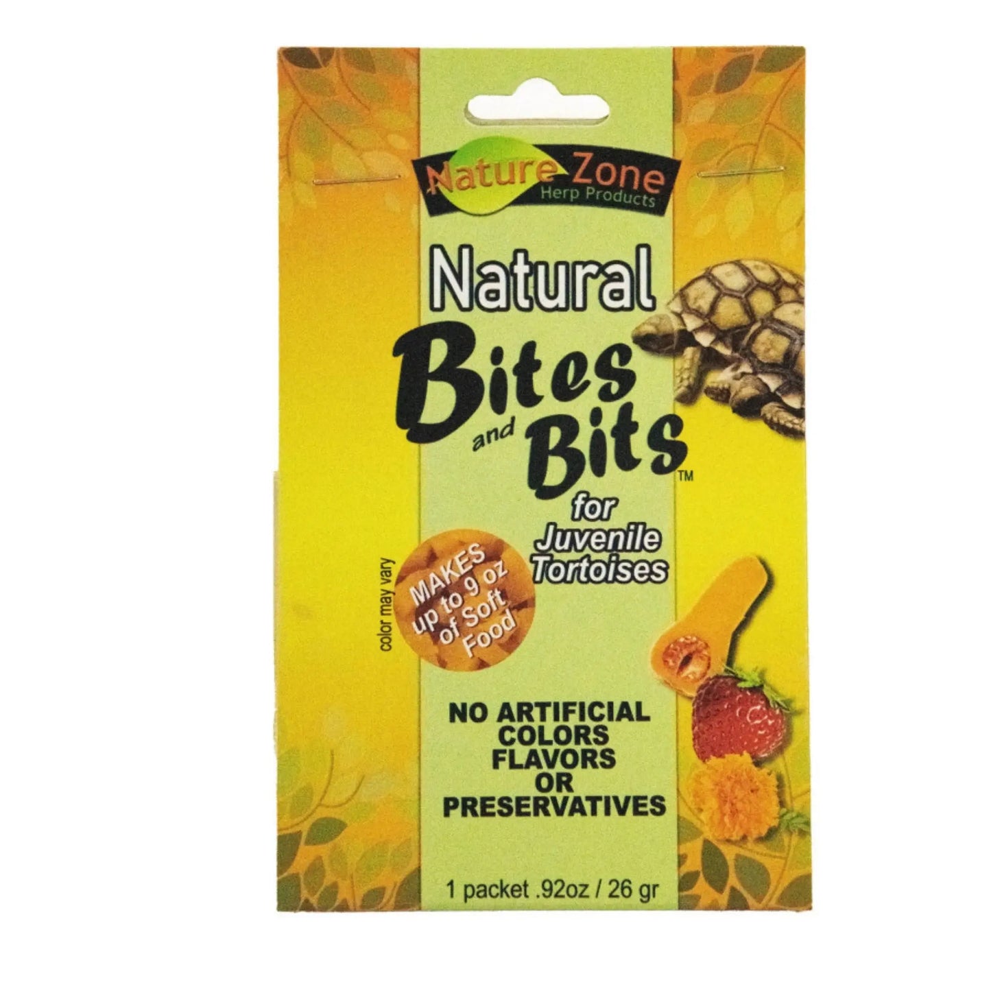 Nature Zone Natural Bites & Bits for Juvenile Tortoises 1ea/.92oz. Nature Zone