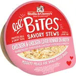 Stella and Chewys Dog Lil Bites Savory Stew Chicken and Liver 2.7oz. (Case of 12) Stella & Chewys