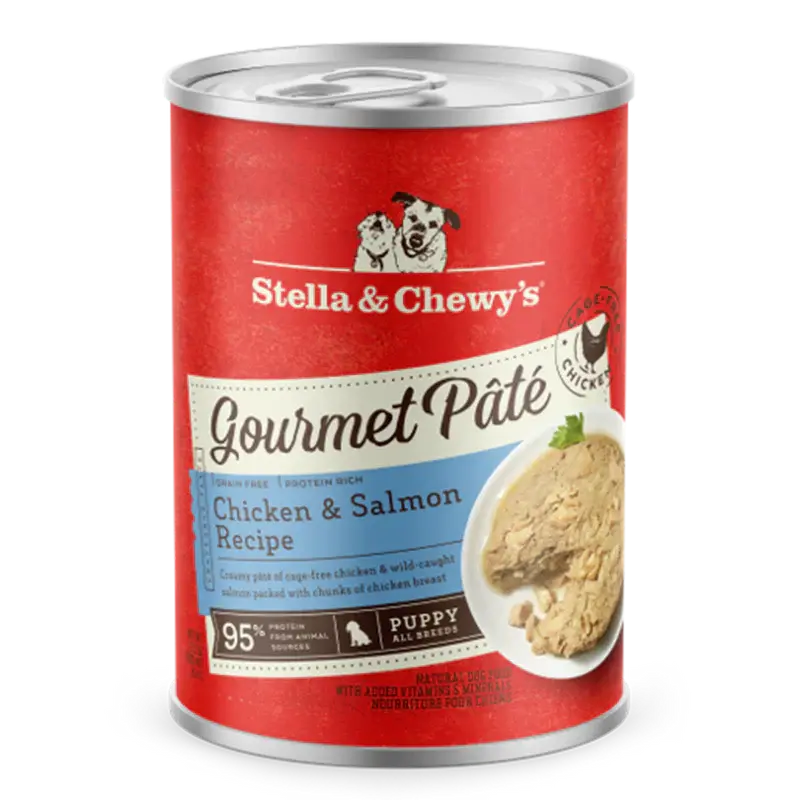 Stella And Chewys Dog Gourmet Pate Puppy Chicken And Salmon 12.5oz. (Case of 12) Stella & Chewys