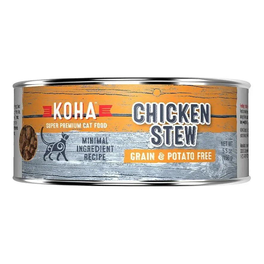 Koha Cat Chicken Stew 5.5oz.(Case of 24) Koha