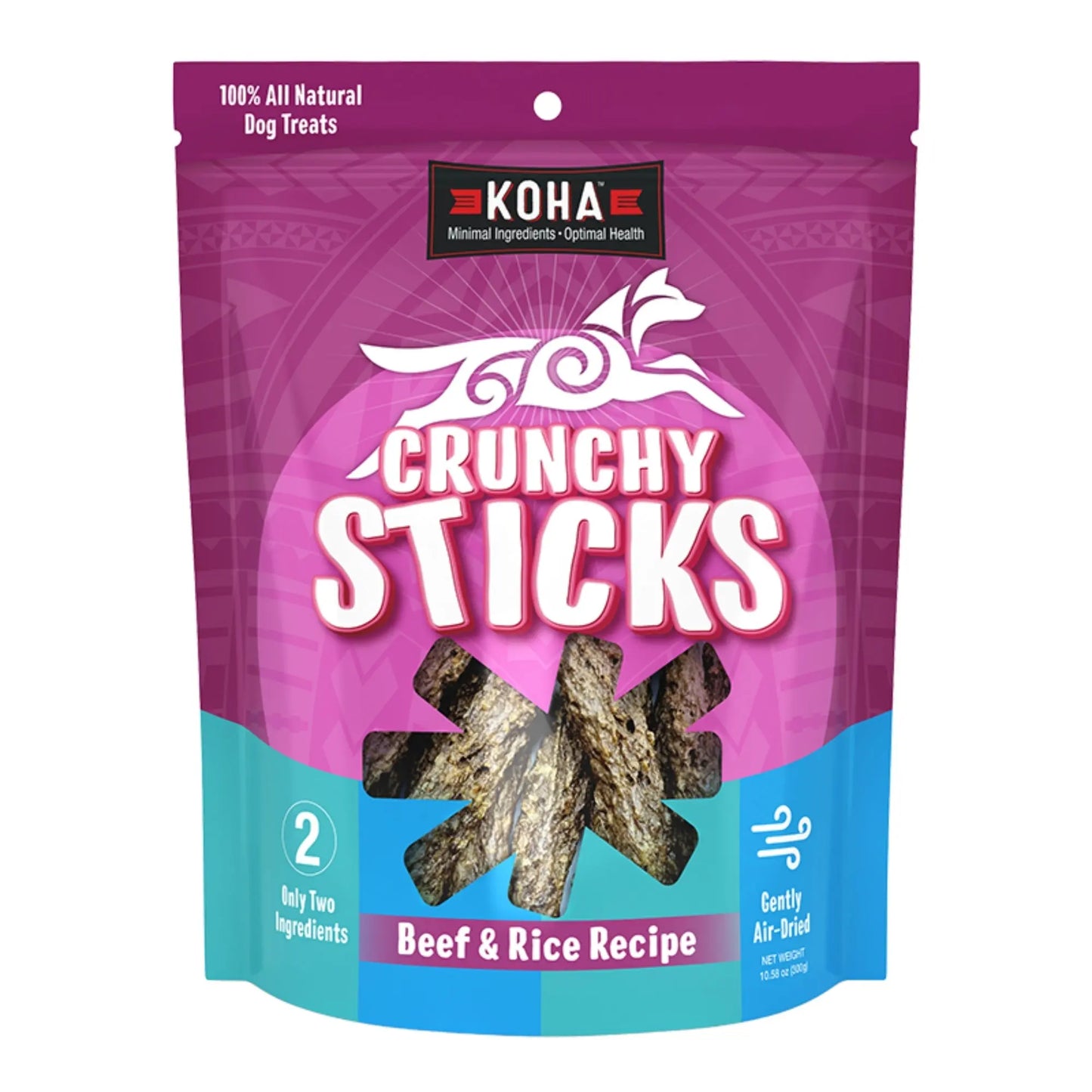 Koha Dog Crunchy Sticks Chicken 10.58oz. Koha