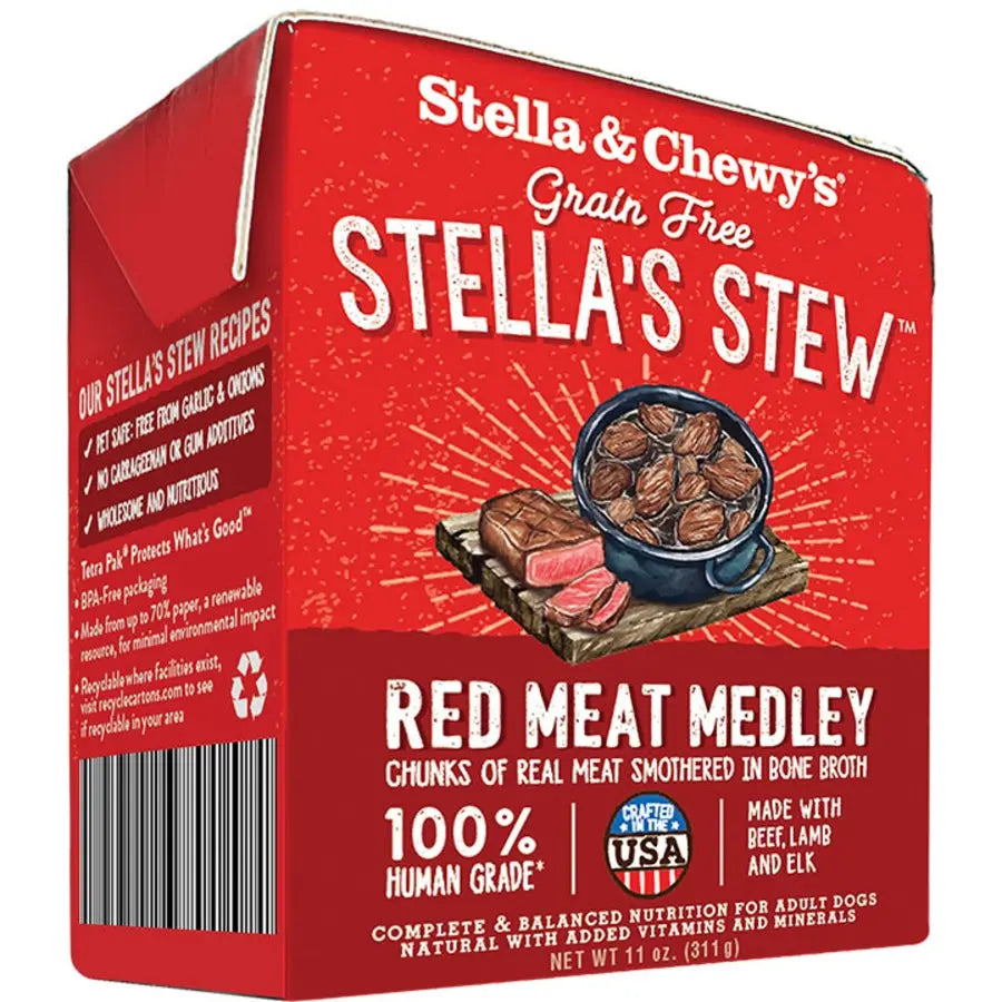 Stella and Chewys Dog Stew Red Meat Medley 11oz. (Case of 12) Stella & Chewys