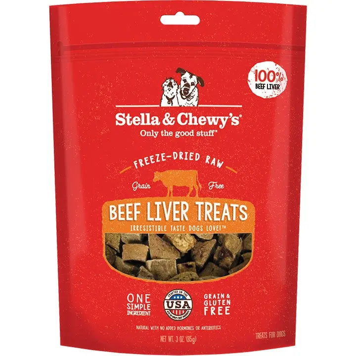 Stella And Chewys Dog Freeze-Dried Treat Beef Liver 3oz. Stella & Chewys
