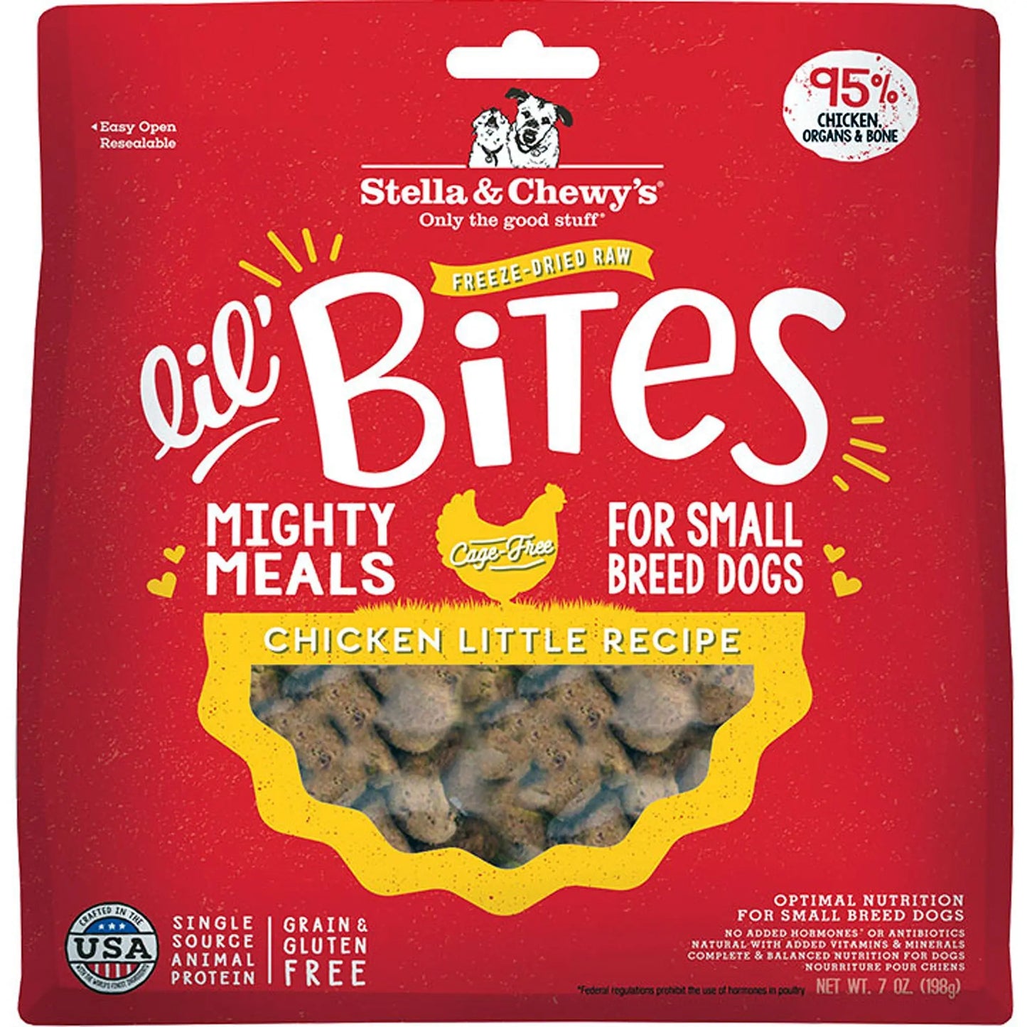 Stella And Chewys Dog Freeze-Dried Lil Bites Chicken 7 oz. Stella & Chewys