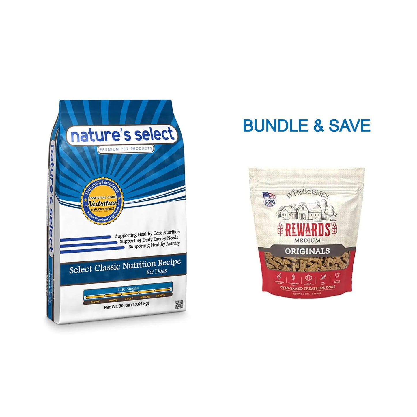 Select Classic Nutrition Recipe - Chicken & Rice Nature's Select US