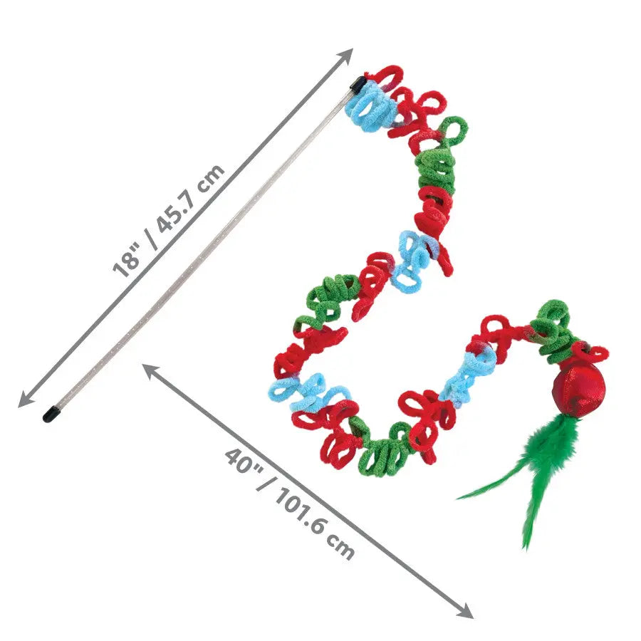 KONG Holiday Teaser Loopz Cat Toy 1ea/One Size-2024 Kong