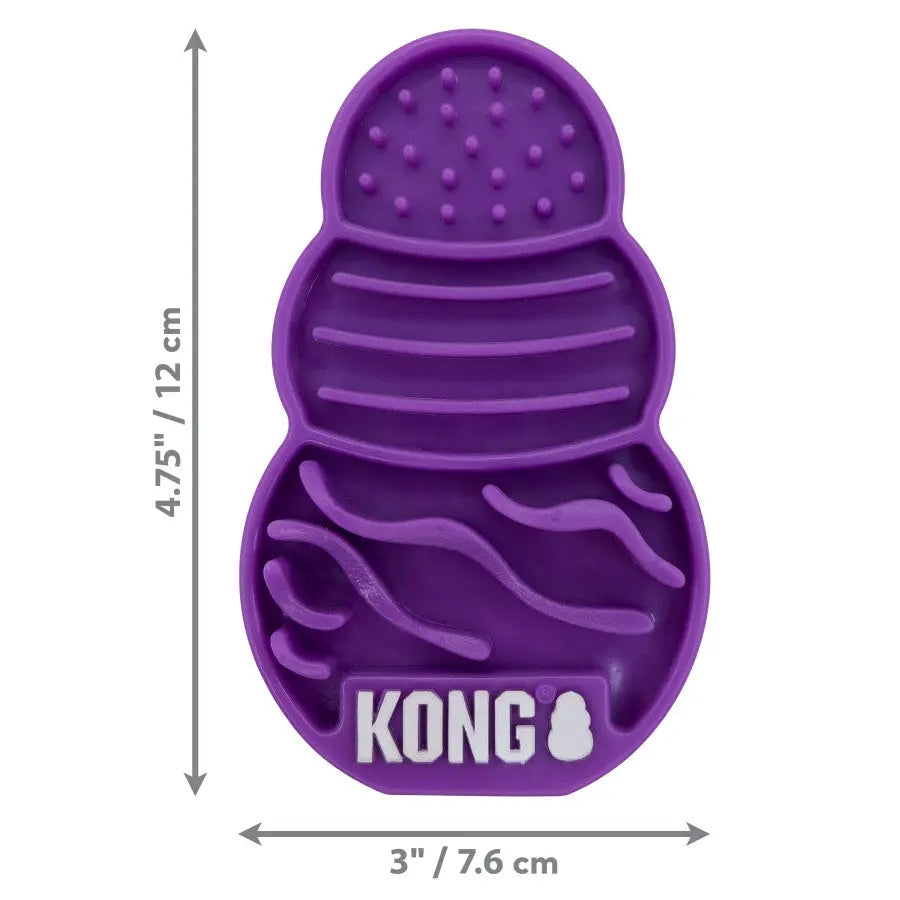 KONG Licks Kitty Cat Treat Toy 1ea/SM Kong
