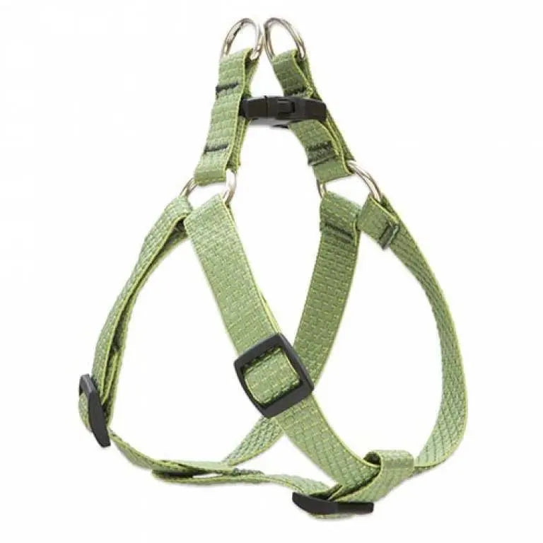 ECO Med 3/4" Moss Step-In Harness 15-21" Deux Frenchies