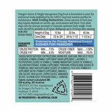 Evanger's Senior Canned Dog Food Garver