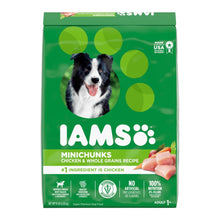 IAMS Minichunks Small Kibble High Protein Adult Dry Dog Food Real Chicken 15lb IAMS