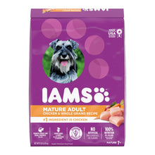 IAMS Mature Adult Senior Dry Dog Food Real Chicken 15lb IAMS