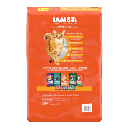 IAMS Proactive Health Adult Dry Cat Food Chicken 16lb IAMS