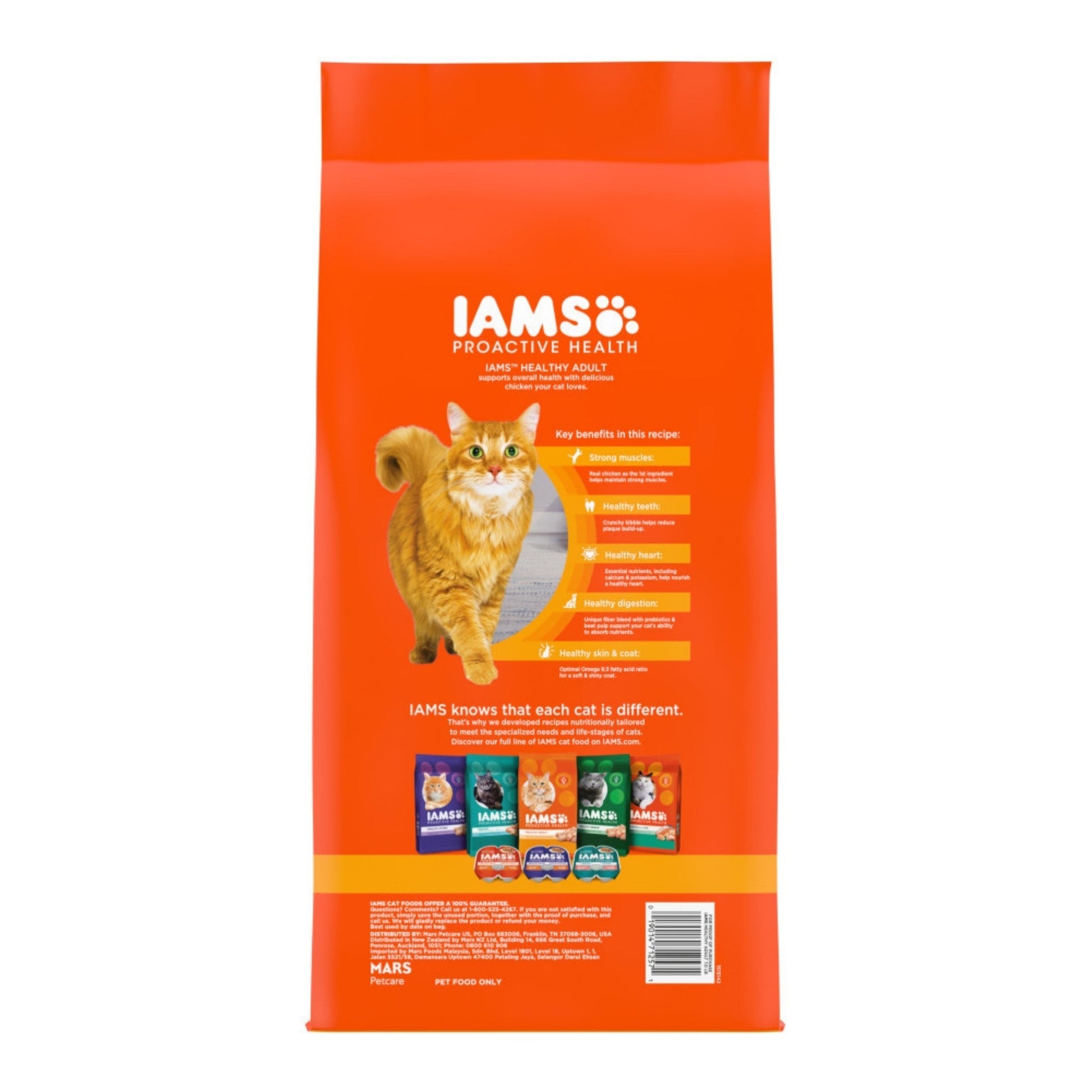 IAMS Proactive Health Adult Dry Cat Food Chicken 7lb IAMS