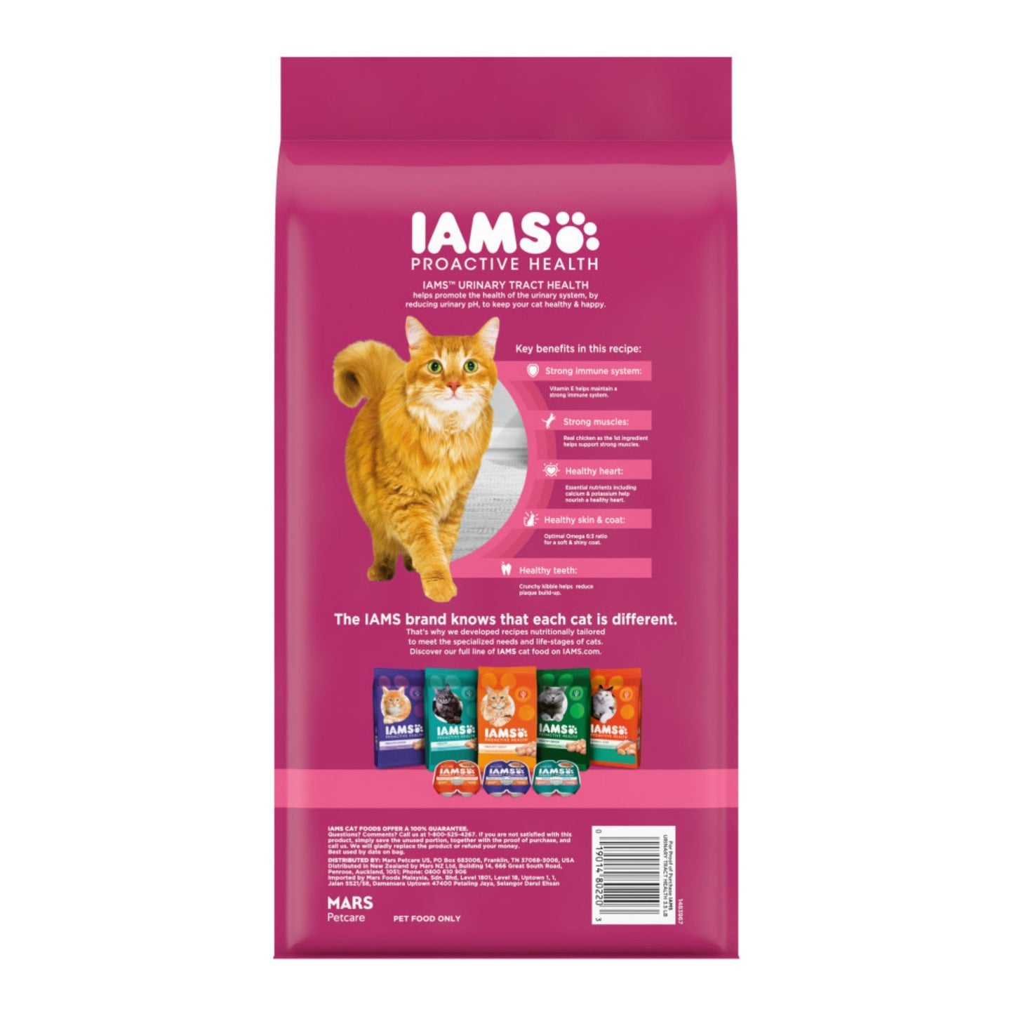 IAMS Proactive Health Urinary Tract Health Adult Dry Cat Food Chicken 3.5lb IAMS