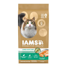 IAMS ProActive Health Adult Long Hair Dry Cat Food Chicken & Salmon 3lb IAMS