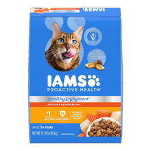 IAMS ProActive Health Healthy Enjoyment Dry Cat Food Chicken & Salmon 15lb IAMS