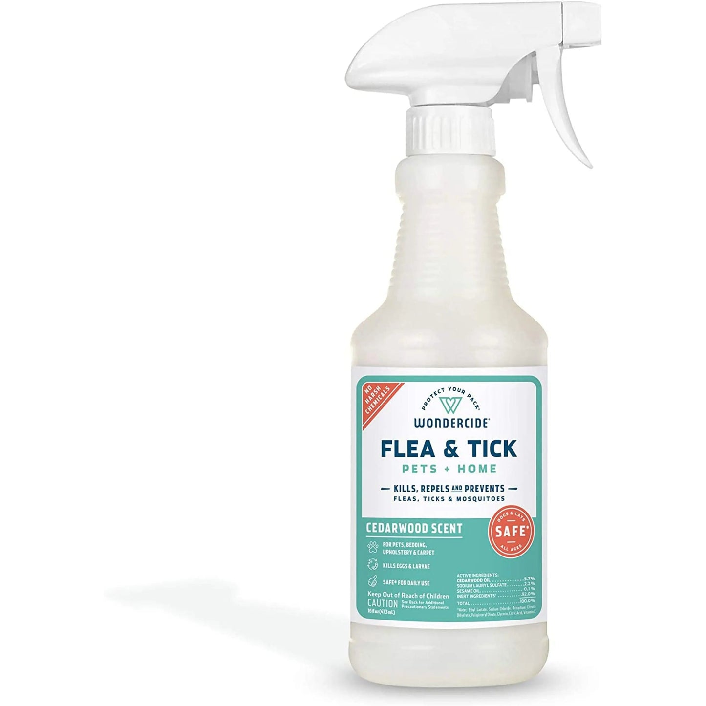 Wondercide Flea Tick And Mosquito Control Spray 16 oz.-Cedar Wondercide