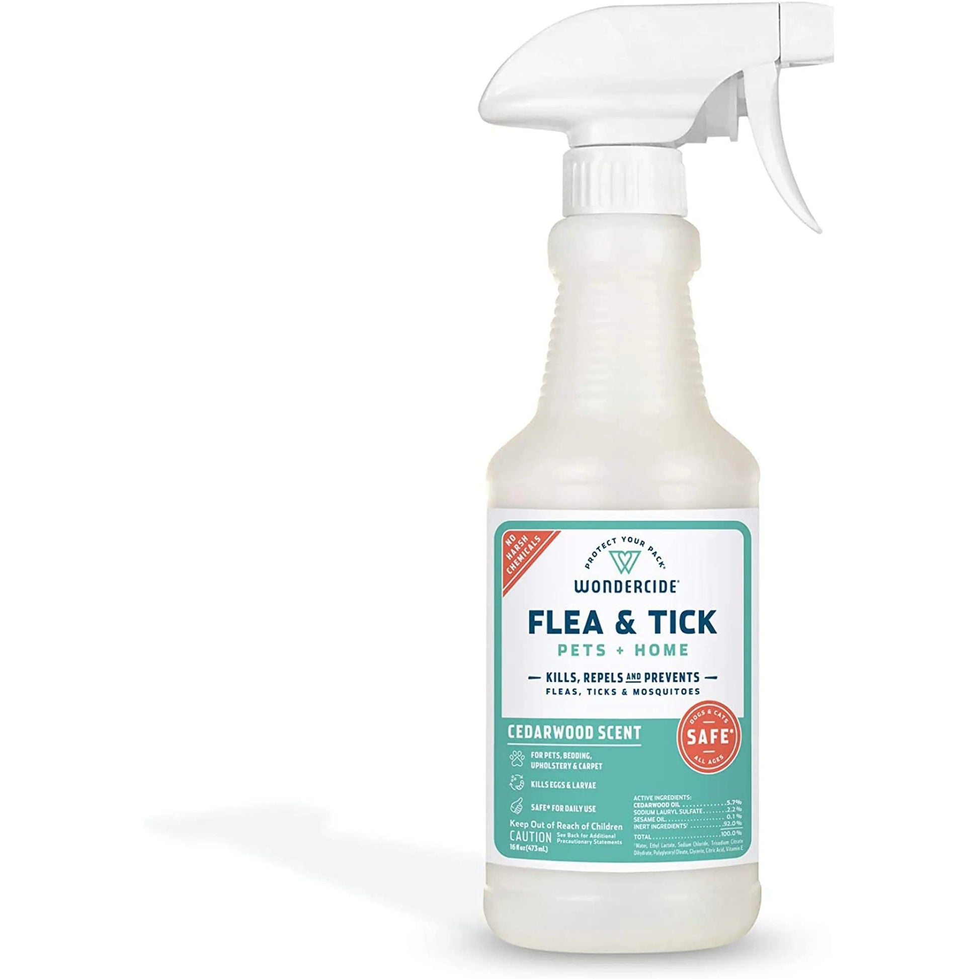 Wondercide Flea Tick And Mosquito Control Spray 16 oz.-Cedar Wondercide