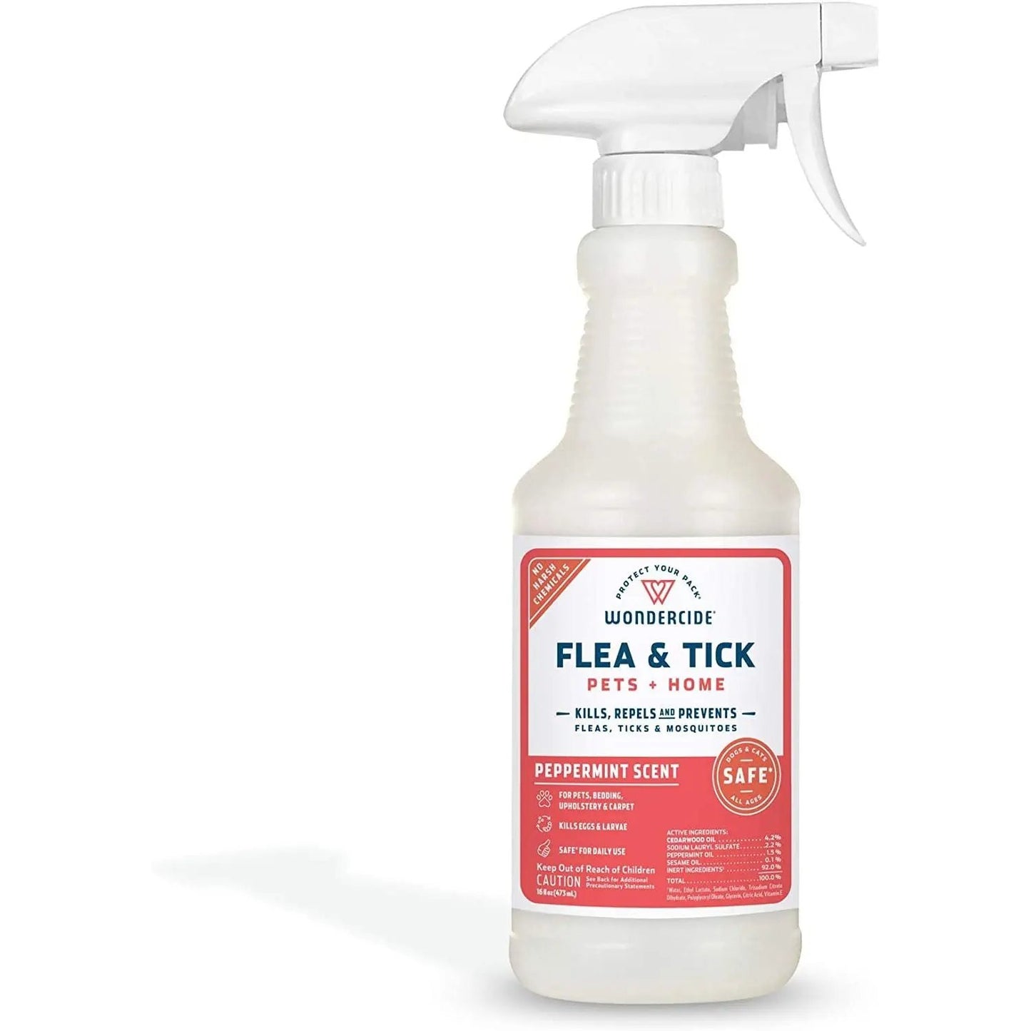 Wondercide Flea Tick And Mosquito Control Spray 16 oz.-Peppermint Wondercide