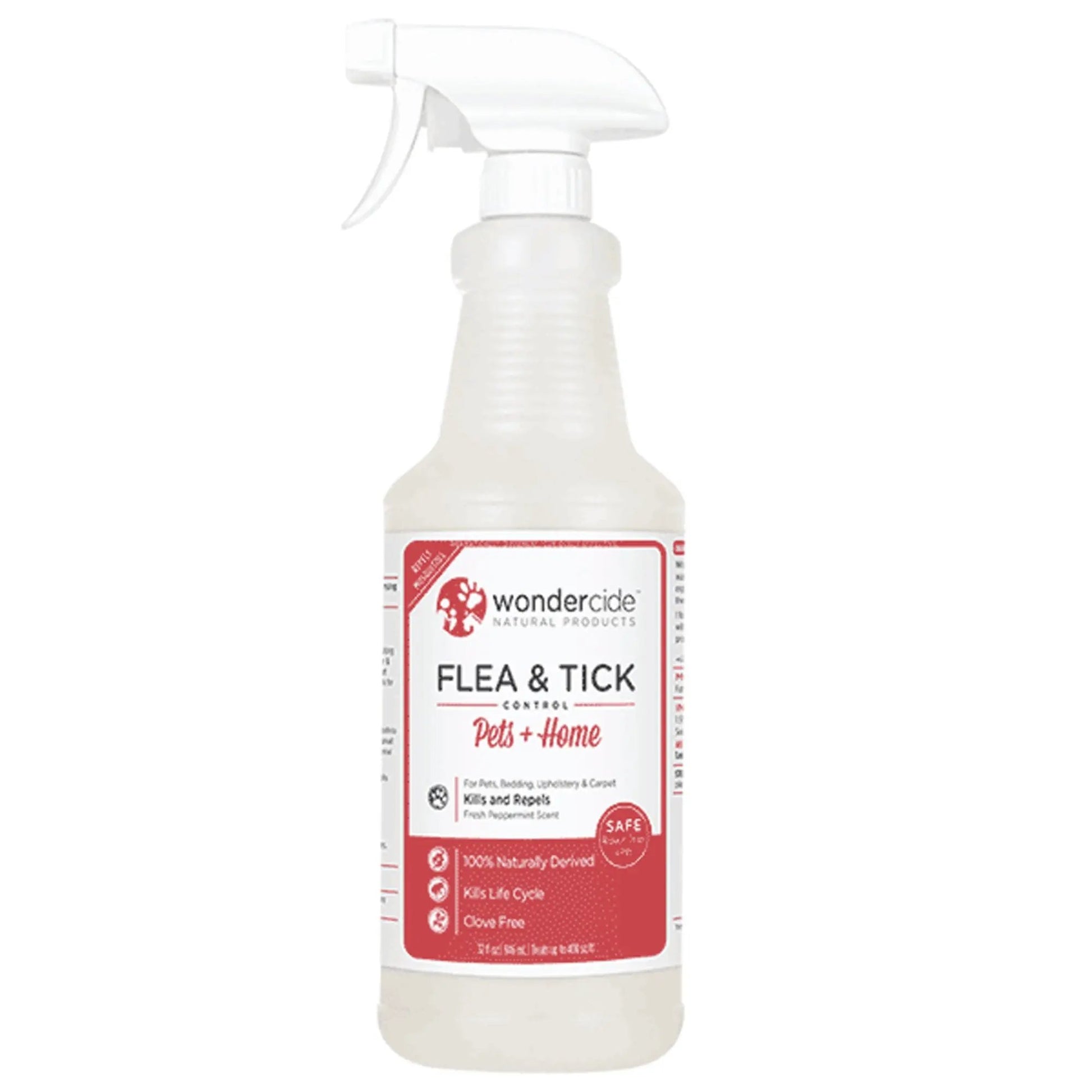 Wondercide Flea Tick And Mosquito Control Spray 32 oz.- Peppermint Wondercide