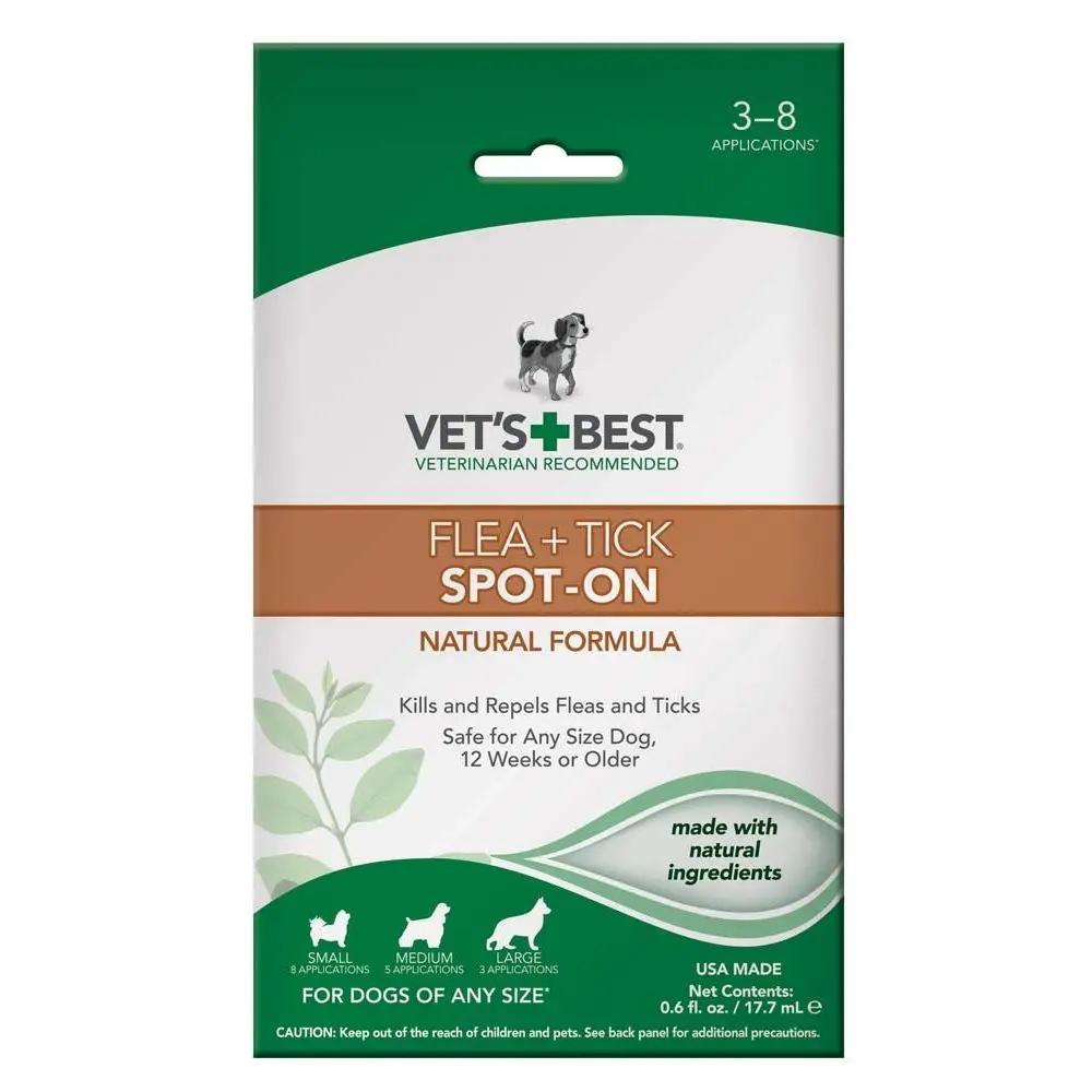 Vet's Best Flea and Tick Spot-On 1ea/0.6 fl oz Vet's Best