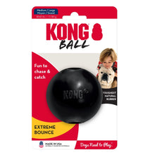 KONG Extreme Ball Dog Toy Black 1ea/MD/LG Kong