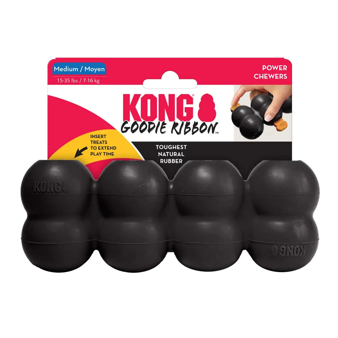 KONG Extreme Goodie Ribbon Dog Toy 1ea/MD Kong