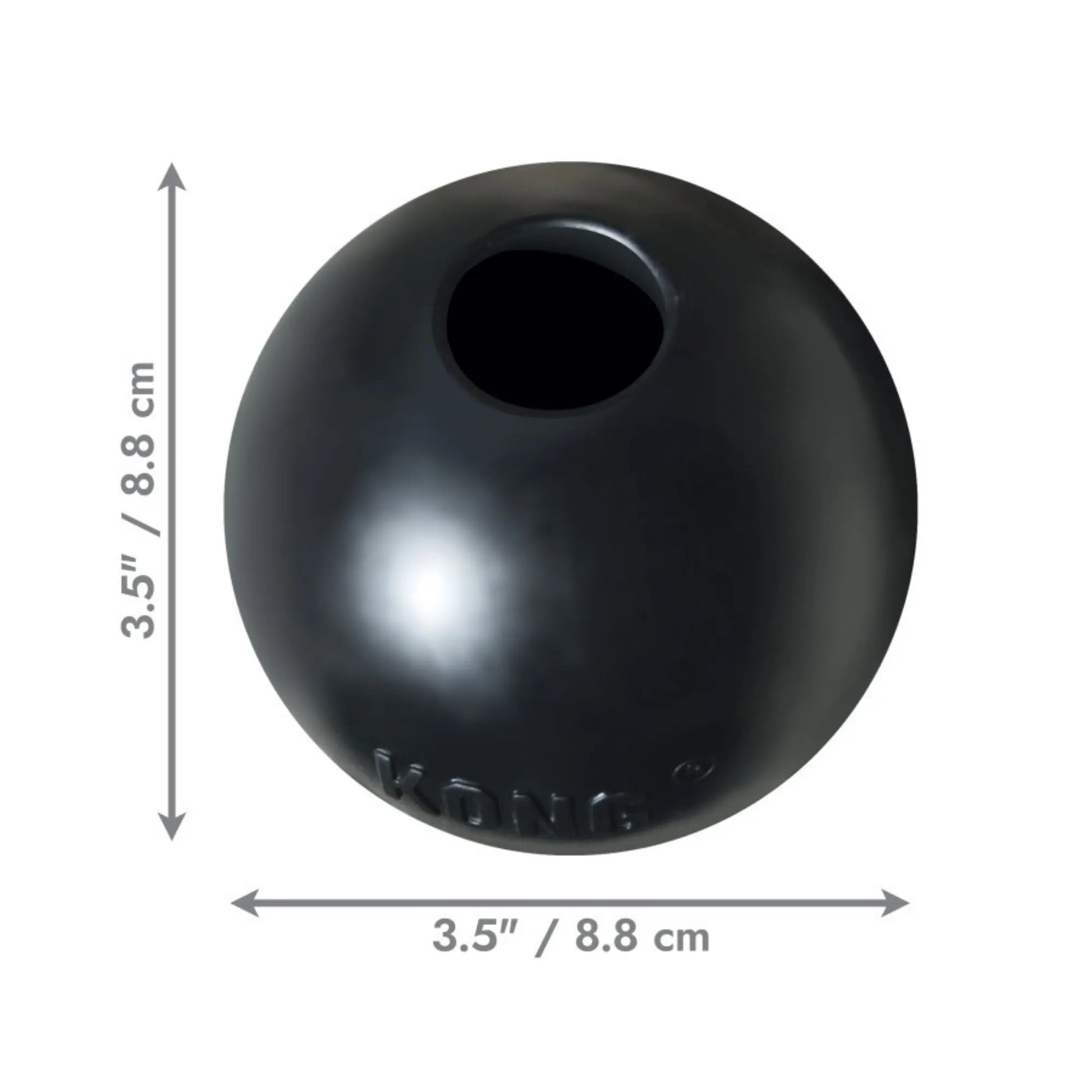 KONG Extreme Ball w/Hole 1ea/MD/LG Kong