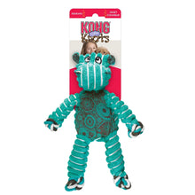 KONG Floppy Knots Hippo Dog Toy Green 1ea/SM/MD Kong