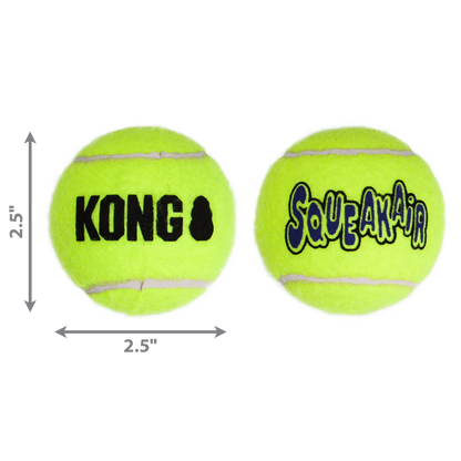 KONG Air Dog Squeaker Dog Toy Balls 1ea/6 pk, MD Kong