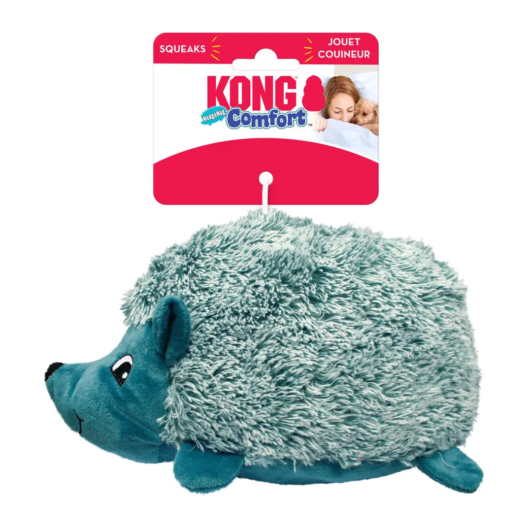 KONG Comfort HedgeHug Dog Toy Assorted 1ea/MD Kong